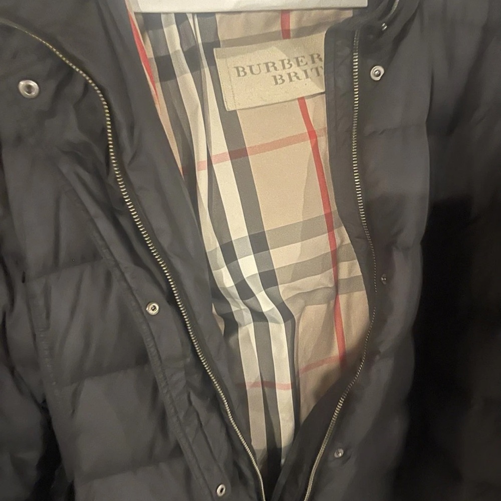 Burberry Black Puffer Jacket